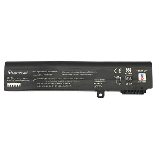 LappyPower Compatible Battery for MSI BTY-M6H - MSI GE62, GP62, MS-16J1, MS-16J2 Laptops (4400mAh, 6-Cell)