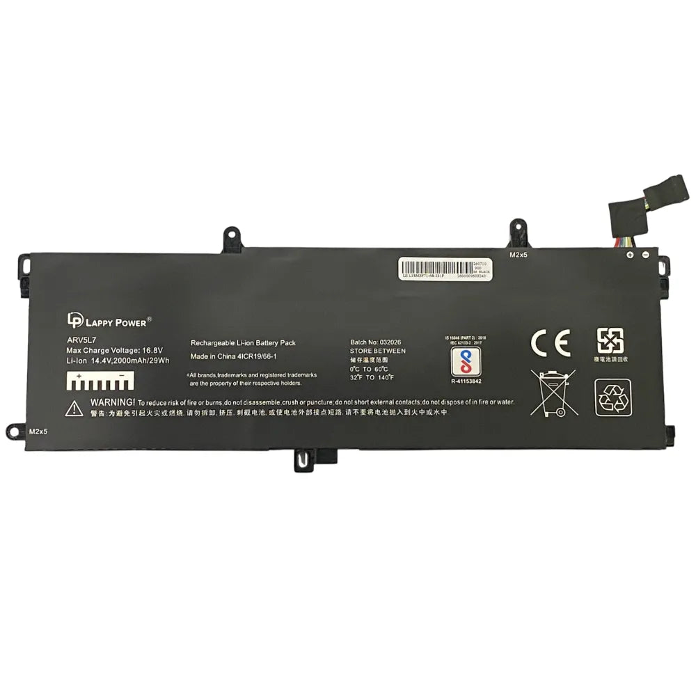 LappyPower Compatible Battery for LENOVO L18M3P71