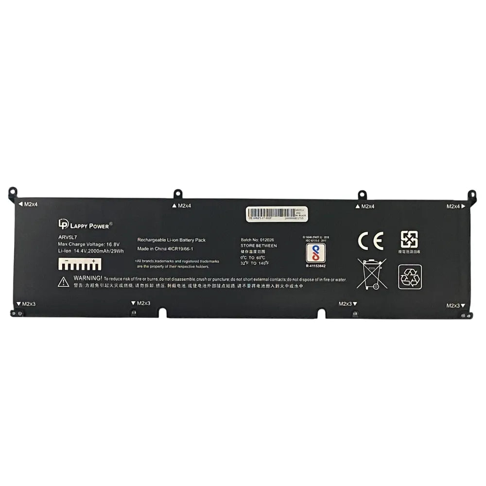 LappyPower Compatible Battery for Dell 69KF2