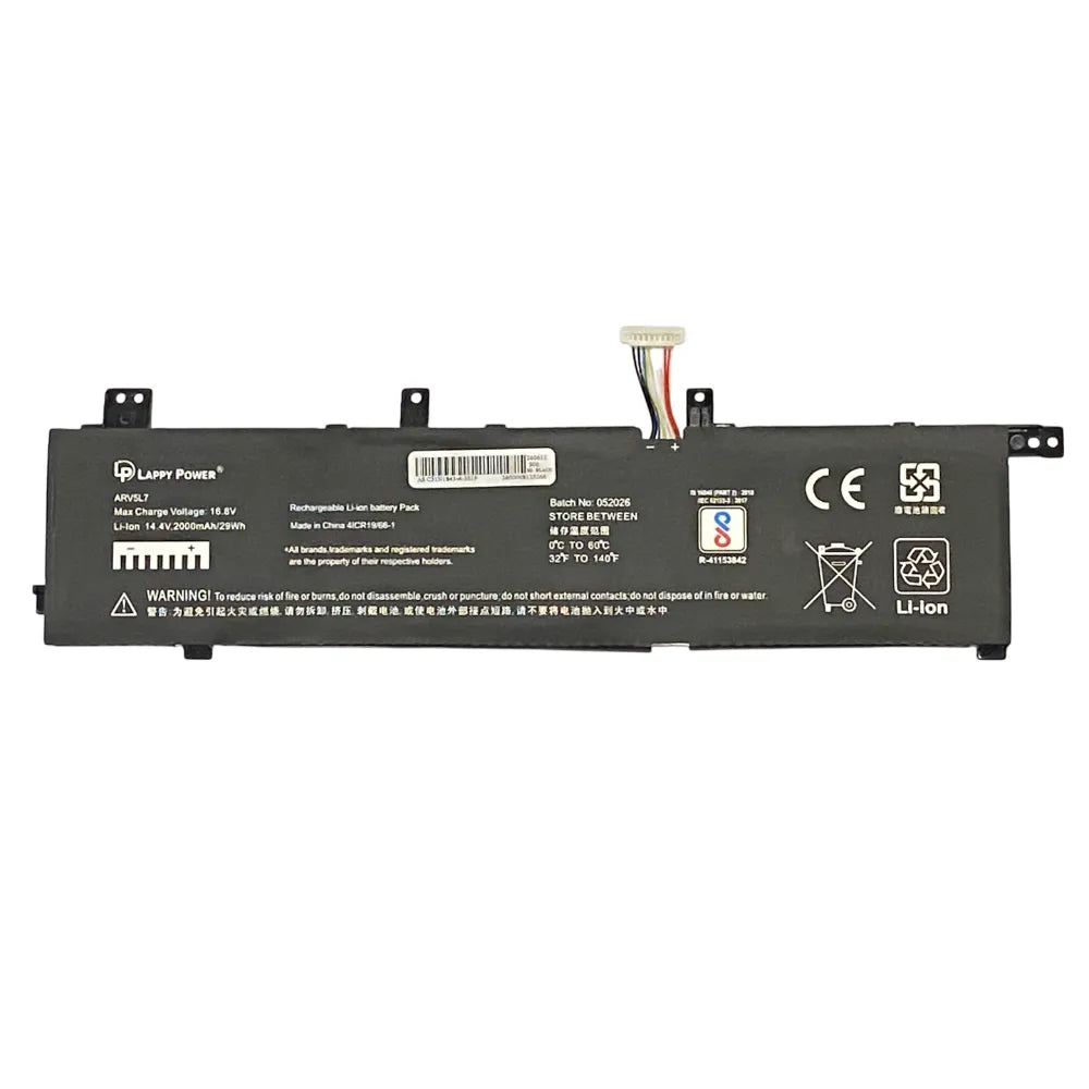 LappyPower Compatible Battery for ASUS C31N1843 - Asus VivoBook S14 S432FA, S15 S532FL, S15 S532FA Series Laptops (3200mAh, 3-Cell)