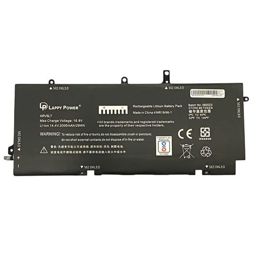 LappyPower Compatible Battery for HP BG06, BG06XL - HP EliteBook 1040 G3, Folio 1040 G3 Laptops (3400mAh, 3-Cell)