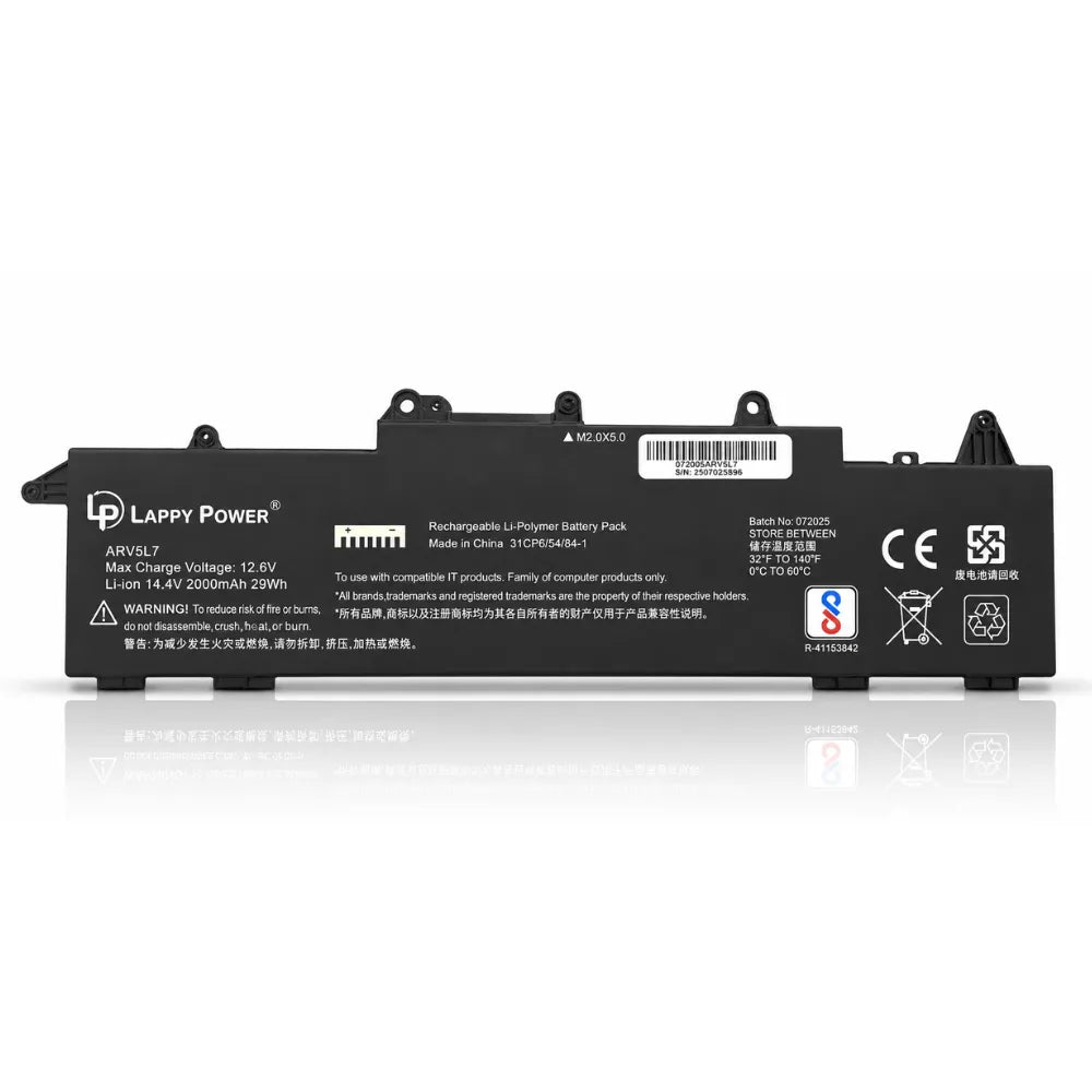 LappyPower Compatible Battery for HP SX03 - HP ProBook x360 435 G7, G8 Series Laptops (3600mAh, 3-Cell)