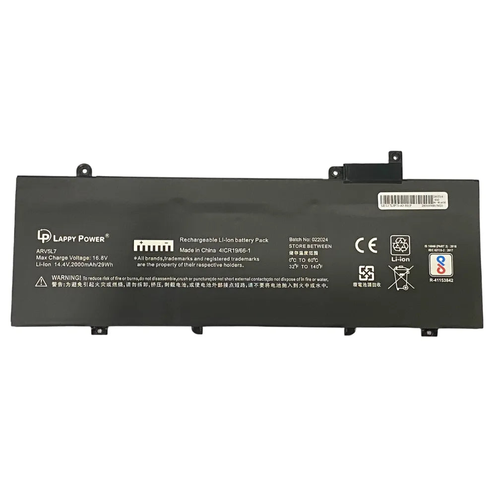 LappyPower Compatible Laptop Battery for LENOVO L17L3P71, L17M3P71 - Lenovo ThinkPad T480S, 01AV479, 01AV480 Series Laptops (4800mAh, 3-Cell)