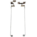 LappyPower Laptop Hinges for Lenovo IdeaPad G480 G480A G485 G485A Series METAL (Left & Right)