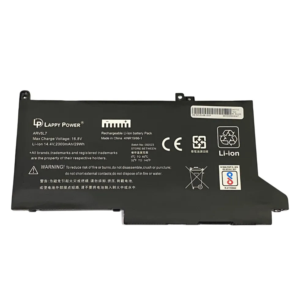 LappyPower Compatible Battery for DELL DJ1J0
