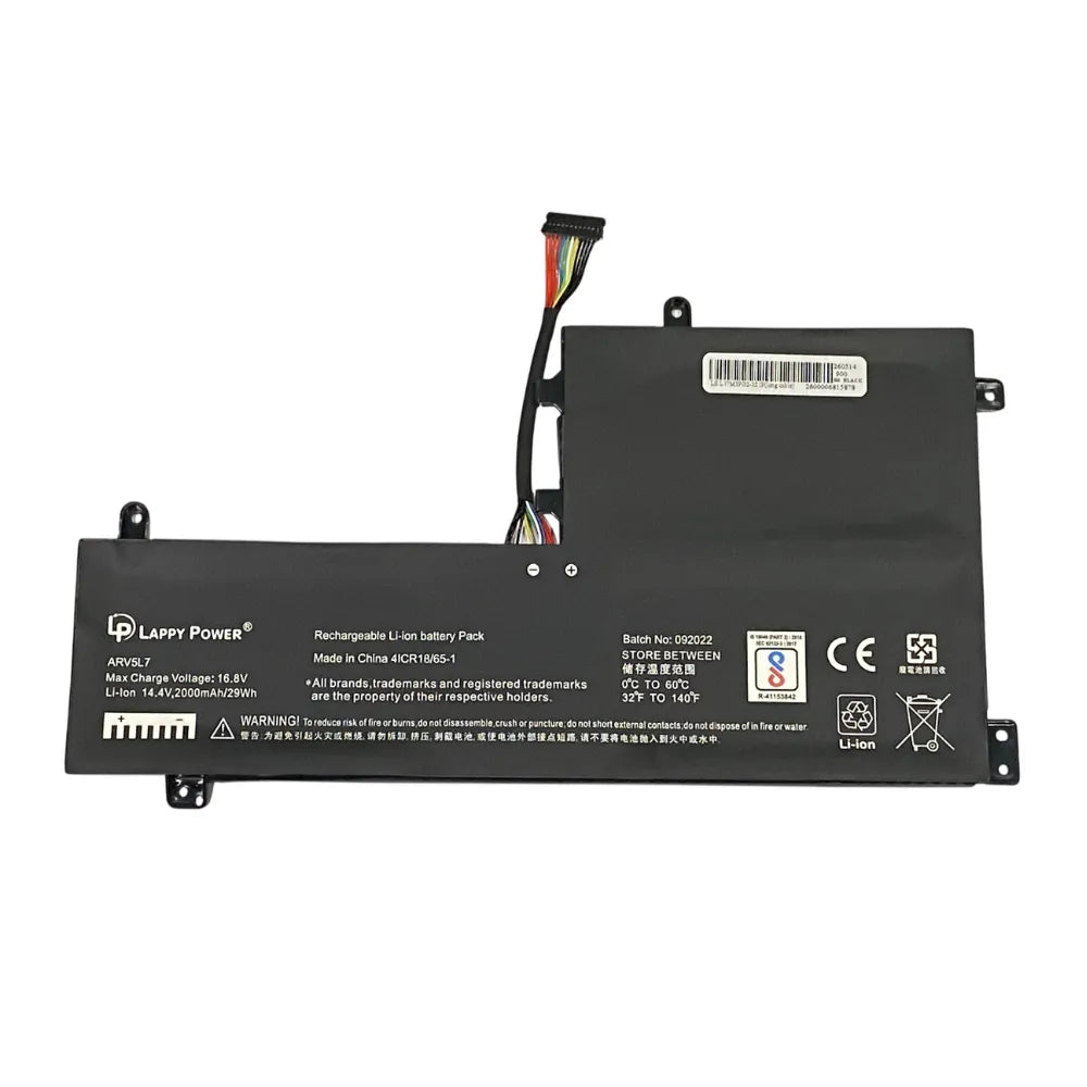 LappyPower Compatible Battery for LENOVO L17M3PG2-3S1P LONG CABLE