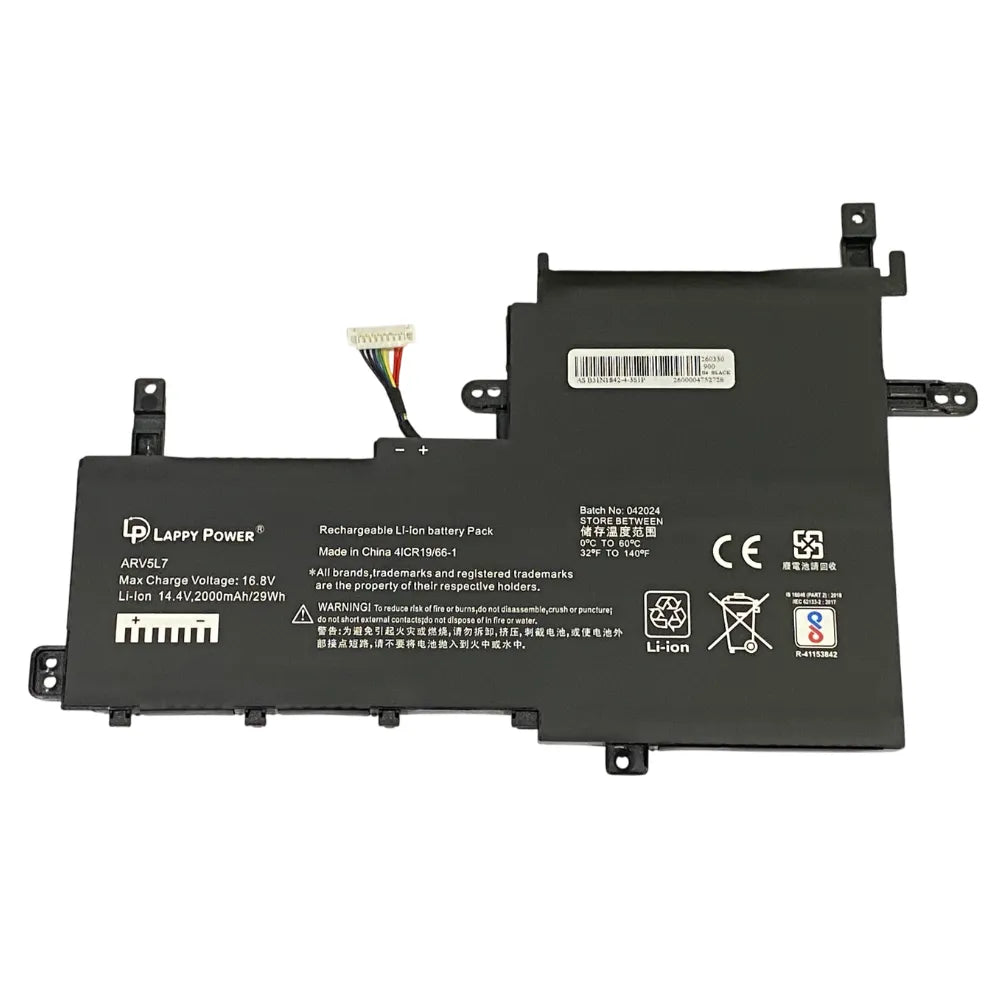 LappyPower Compatible Battery for ASUS B31N1842