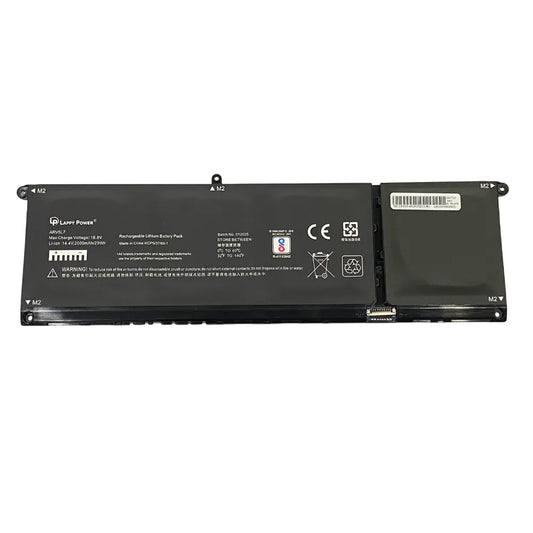LappyPower Compatible Battery for DELL V6W33, XDY9K - Dell Inspiron 13 5310, Vostro 3515 Series Laptops (3300mAh, 4-Cell)