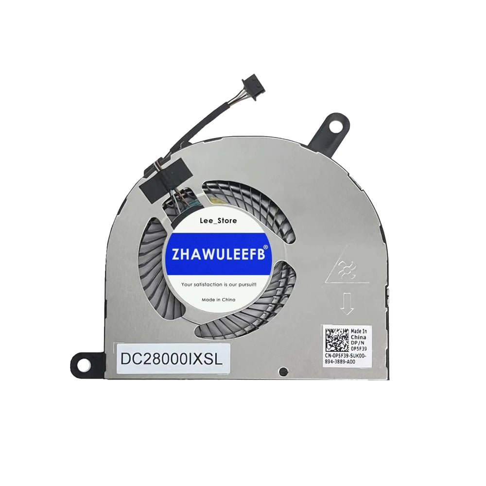 LappyPower Laptop CPU Fan for Dell Latitude 5480 5490 E5480 E5490 Series (4 Pin)