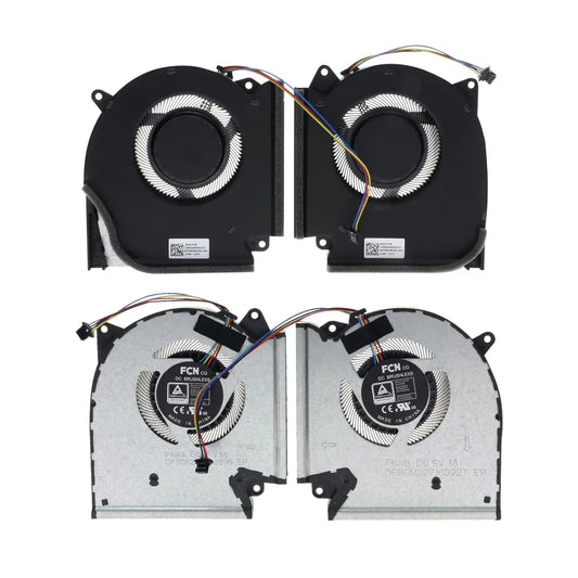 LappyPower CPU+GPU Cooling Fan for ASUS ROG Strix G15 G17 G513IC, G513IE, G513IH, G713IC, G713IE DC 5V Pair (4-Pin)