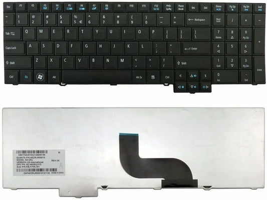 LappyPower Laptop Keyboard compatible for ACER TRAVELMATE 5760G, 7750, 7750G, 7750Z, 6595, 6595G, 6595T, 8573 Series Laptops