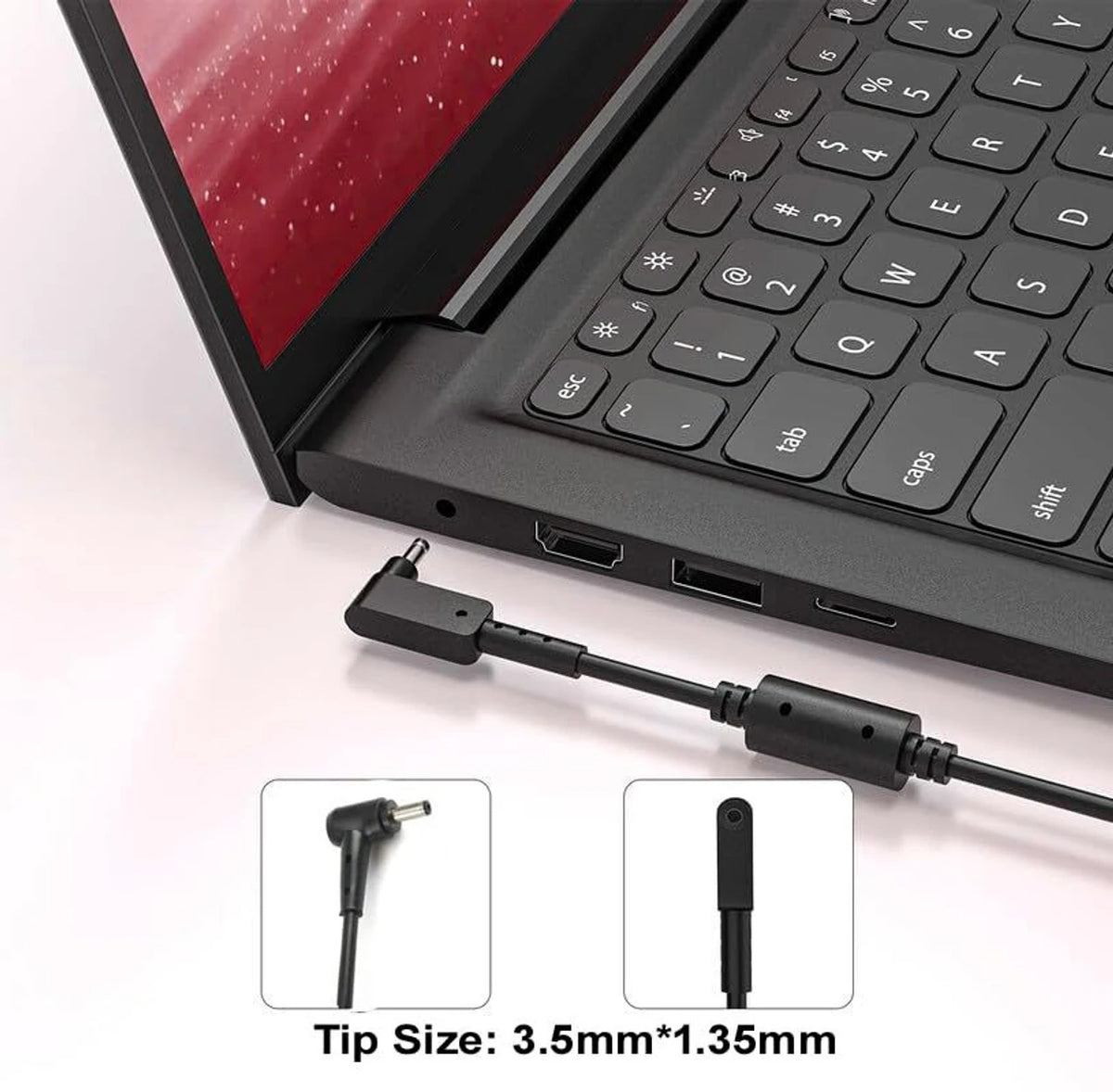 LappyPower Laptop Adapter for Avita (24W 2A 12V) - 3.5mm x 1.35mm Pin