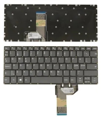 LappyPower Laptop Keyboard for Lenovo Yoga 330-11IGM 330H-11IGM 330L-11IGM 330R-11IGM 330E-11IGM Gray