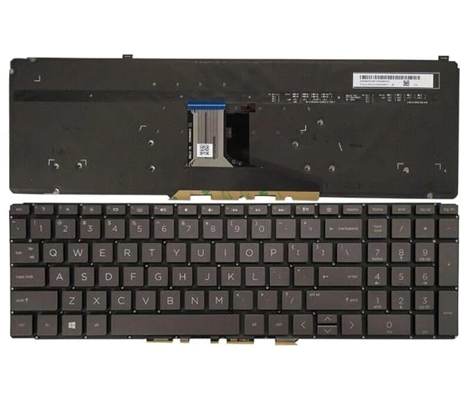 LappyPower Laptop Keyboard compatible for HP Spectre 15-EB 15-EB0008CA 15-EB0010CA 15-EB0020CA 15-EB0043DX 15-EB0053DX 15-EB0065NR (Black Blacklight)