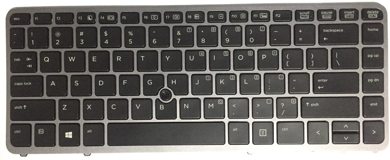 LappyPower Laptop Keyboard compatible for HP EliteBook 840 G1 (WITH TRACKBALL AND BACKLIGHT)