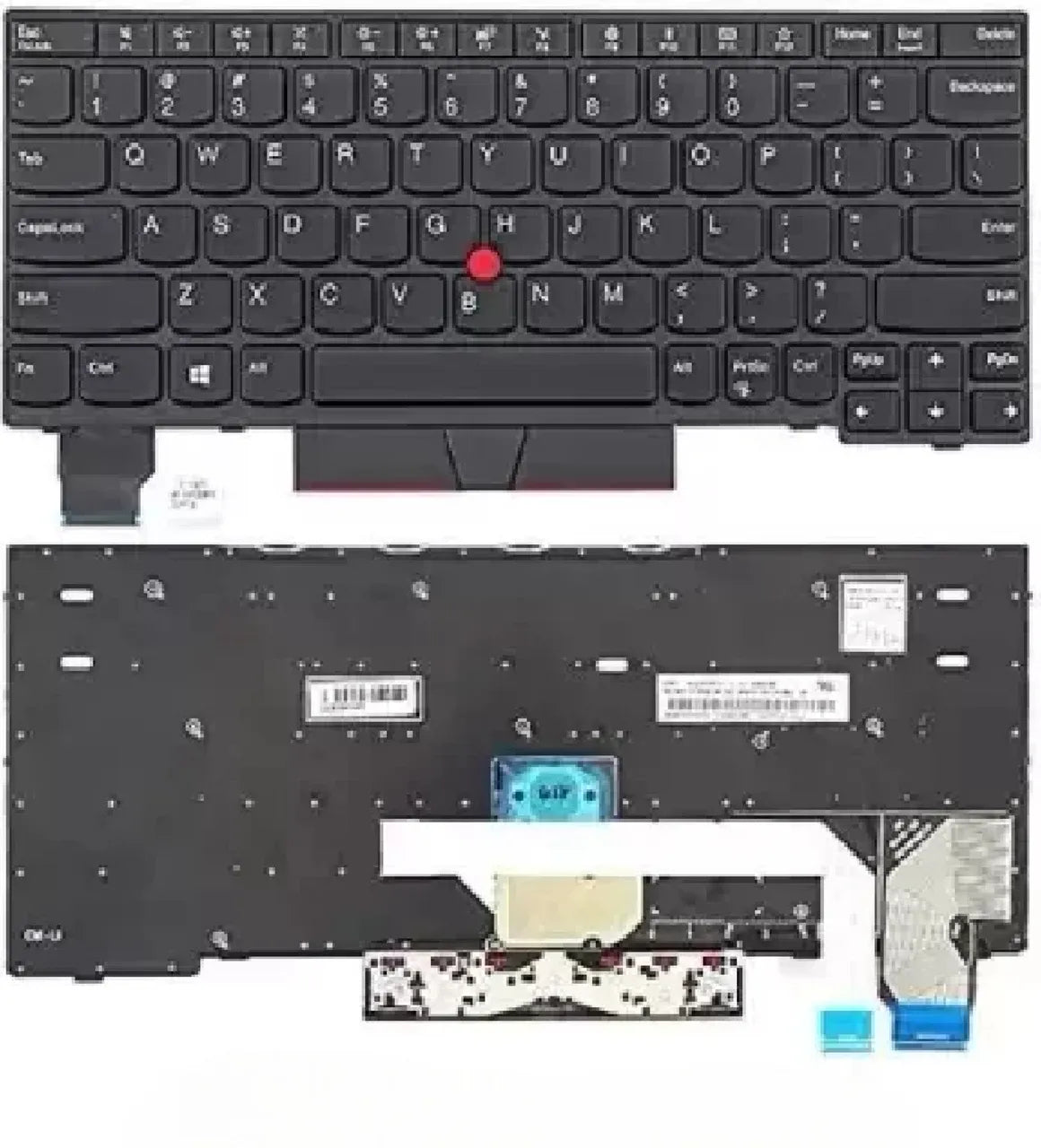 LappyPower Laptop Keyboard for Lenovo ThinkPad X280, 01YP200, A285, X390, X395, L13 Laptops With Mouse and Frame