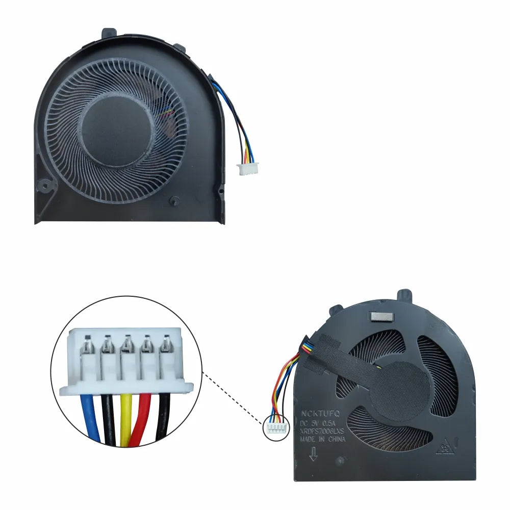 LappyPower Laptop CPU Cooling Fan for Lenovo ThinkPad E480 E580 Series (5 Pin)