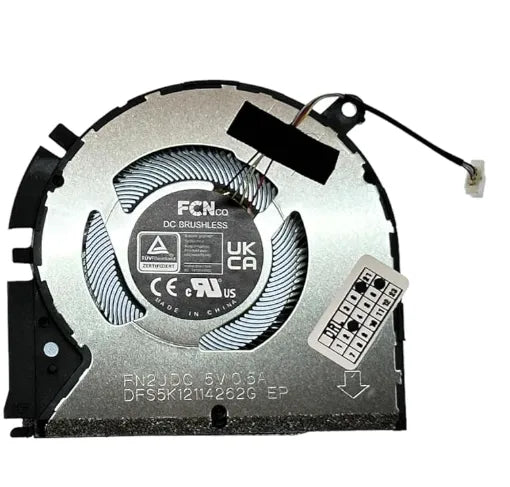 LappyPower Laptop Right CPU Cooling Fan for ASUS Vivobook Pro 14 OLED K3400PA K3400PH DC5V 0.5A (4 Pin)