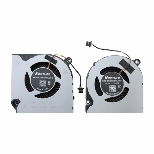 LappyPower Laptop CPU GPU Cooling Fan for Acer AN515-54 AN517-51 Pair (4 Pin)