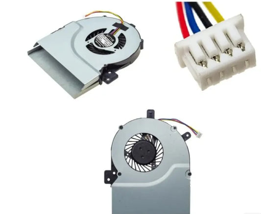 LappyPower Laptop CPU Cooling Fan for ASUS K55, K55A, K55X, K55C, K55V, K55VD, K55VM, R500V, A55, A55A, A55V, A55VD, U57, U57A, U57V, U57VD, U57VM DC 5V (4 Pin)