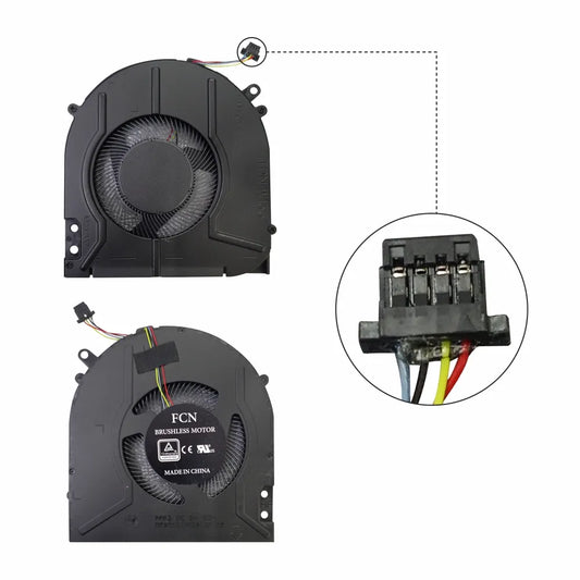 LappyPower Laptop CPU Cooling Fan for HP Pavilion X360 14DY 14-DY 14M-DY Series (4 Pin)