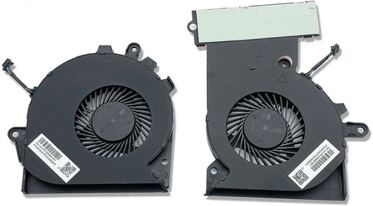 LappyPower Laptop CPU GPU Cooling Fan for HP OMEN 15CE 15-CE 17AN 17-AN PAIR (4 Pin)