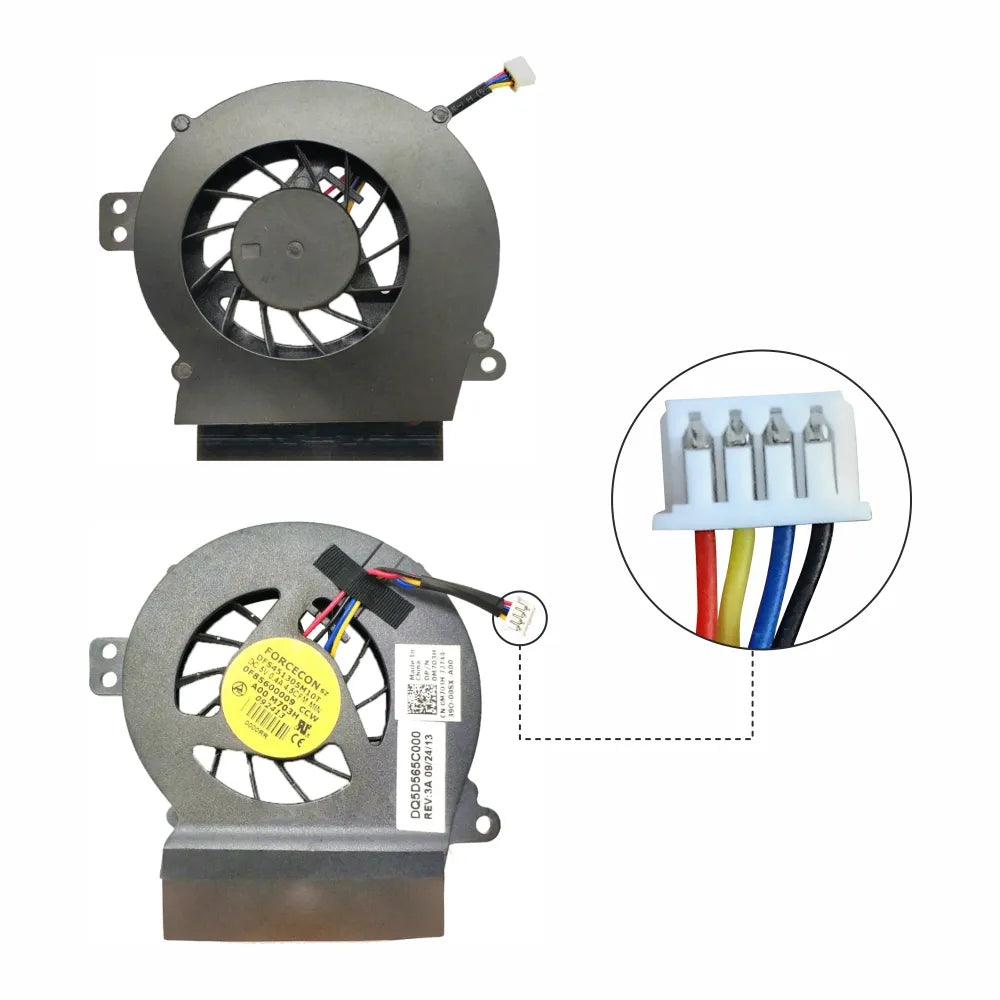 LappyPower Laptop CPU Cooling Fan for Dell Vostro A840 A860 1410 Series (4 Pin)