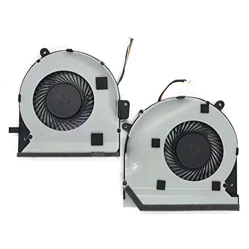 LappyPower Laptop CPU + GPU Cooling Fan for Asus GL502 GL502VM GL502VML FX60 FX60VM PAIR DC 5V (4 Pin)