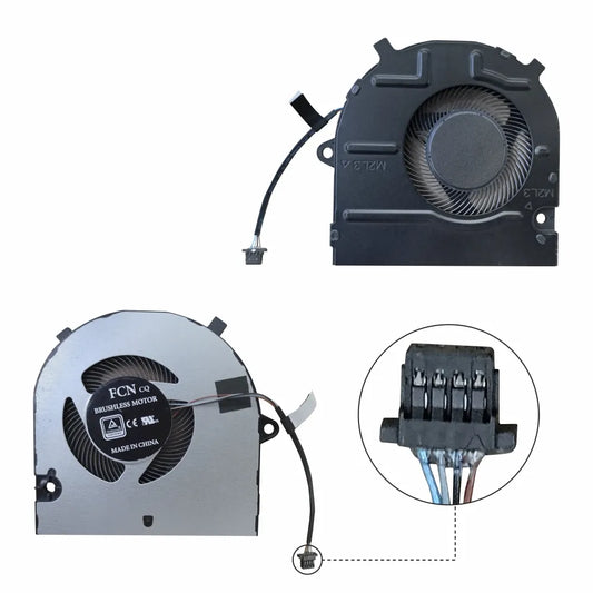 LappyPower Laptop CPU Cooling Fan for Dell Latitude E3420 E3520 Series (4 Pin)