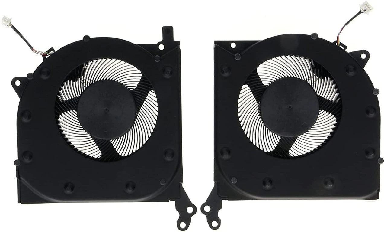 LappyPower Laptop CPU GPU Cooling Fan for Lenovo Legion Y7000 R7000 Y550-15E FM9H FM9J Pair 5V (4 Pin)