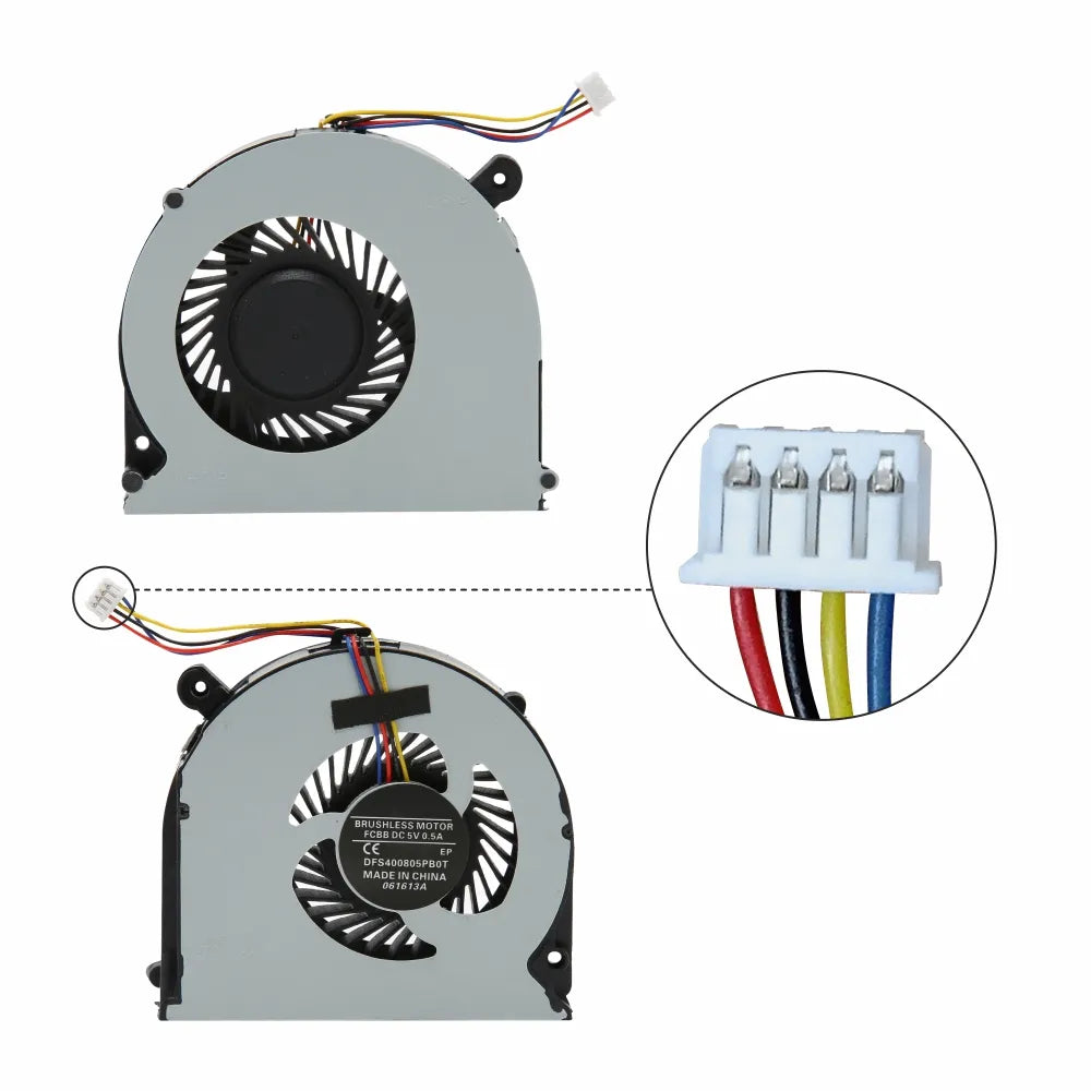 LappyPower Laptop CPU Cooling Fan for HP ProBook 640 G1 645 G1 650 G1 655 G1 Series (4 Pin)