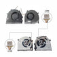 LappyPower Laptop CPU + GPU Cooling Fan PAIR for Dell G3-3579 G3-3779 Series, DC 5V (4 Pin)