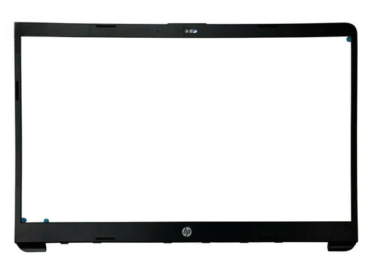 LappyPower LCD Back Cover ABH for HP 15S-DU 15S-DR 15S-DY 15-DW (With Hinge and Front Bezel) (Black)