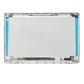 LappyPower LCD Back Cover ABH for HP 15-DW 15S-DY 15S-DU 15-GW (With Hinge and Front Bezel) (Silver)