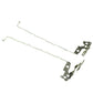 LappyPower LCD Screen Hinge Set for HP Pavilion 14-CK 14-CM 14-DG 240-G7 246-G7 245-G7-241 G7 (Left & Right)