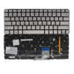 LappyPower Laptop Keyboard compatible for HP Spectre 13-3000 13T-3000 13-3000EA (Silver with Backlight)