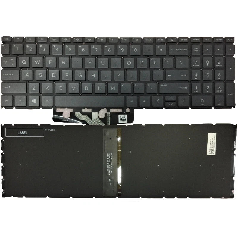LappyPower Laptop Keyboard compatible for HP Pavilion 15-EG 15-EH 15-EG0000 15-EG0010nr 15-EG0067ST Black with Backlight