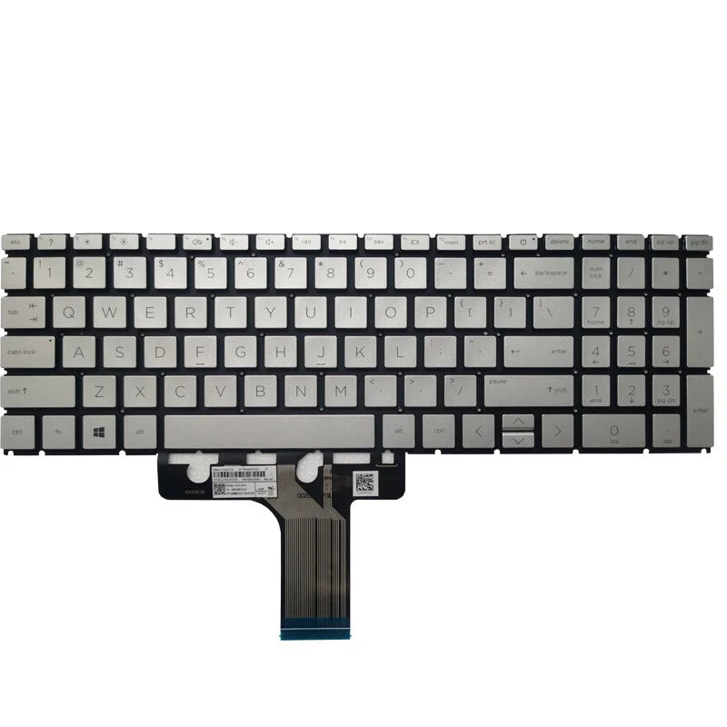 LappyPower Laptop Keyboard compatible for HP Pavilion 15-EG 15-EH 15-EG0000 15-EG0010nr 15-EG0067ST SILVER