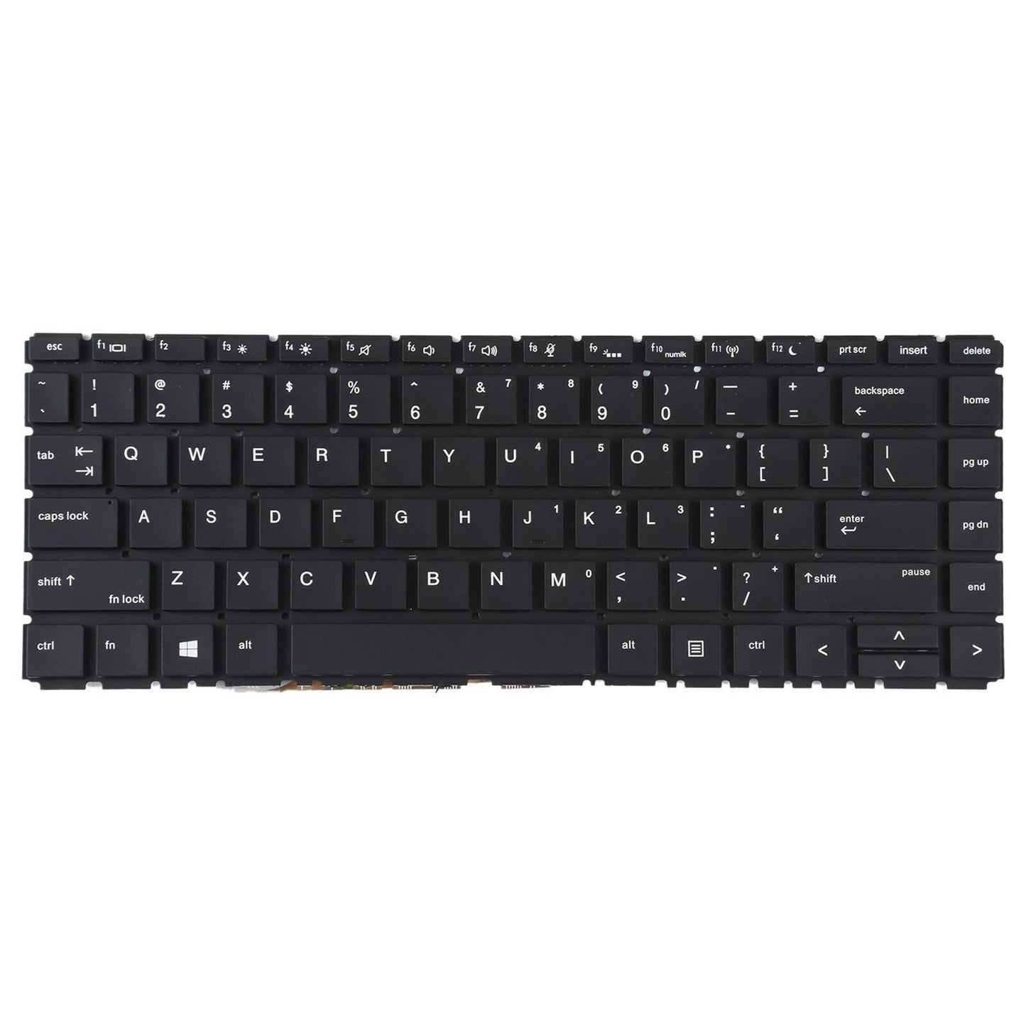 LappyPower Laptop Keyboard compatible for HP Probook 440 G6 445 G6 440 G7 445 G7 Small Cable with Backlight
