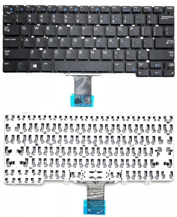 LappyPower Laptop Keyboard compatible for Dell Latitude 7380 E5280 E5288 E5289 E5290 E7280 E7290 E7380 without Backlight