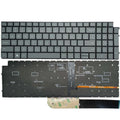 LappyPower Laptop Keyboard compatible for Dell Inspiron 15 3510 3511 P112F 3515 3525 3530 3535 Latitude 3520 Gray with Backlight
