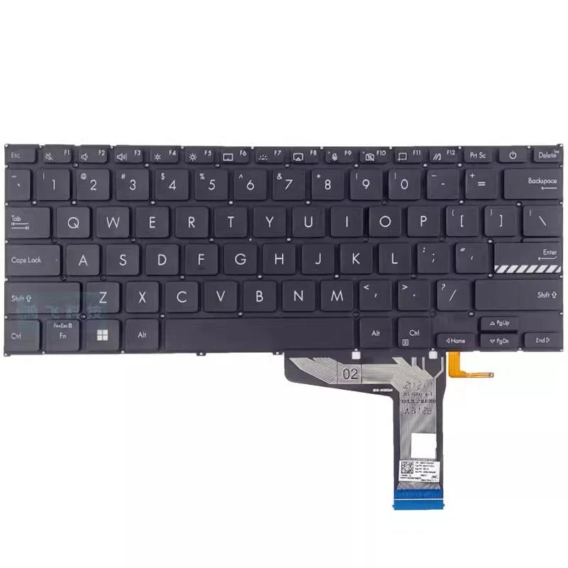 LappyPower Laptop Keyboard for ASUS VIVOBOOK 15 X1502 Black with Backlit