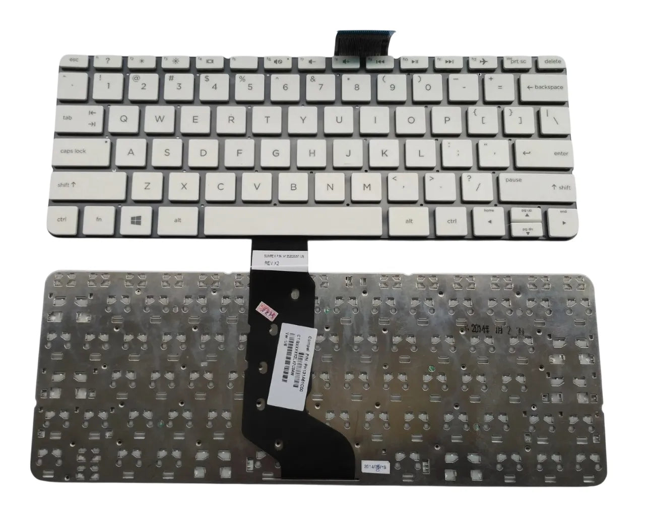 LappyPower Laptop Keyboard compatible for HP Stream 11-D 11-N Series WHITE