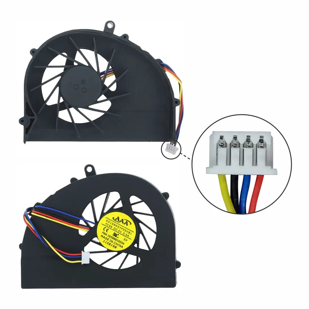 LappyPower Laptop CPU Cooling Fan for HP DV4-3000 DV4 3000 Series (4 Pin)