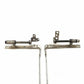 LappyPower LCD Screen Hinge Set for HP Compaq Presario CQ40 CQ41 CQ45 (Left & Right)