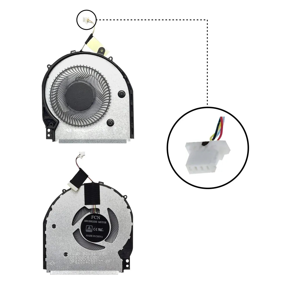 LappyPower Laptop CPU Cooling Fan for HP Pavilion X360 14-CD 14M-CD 14M-CD0003DX Series (4 Pin)